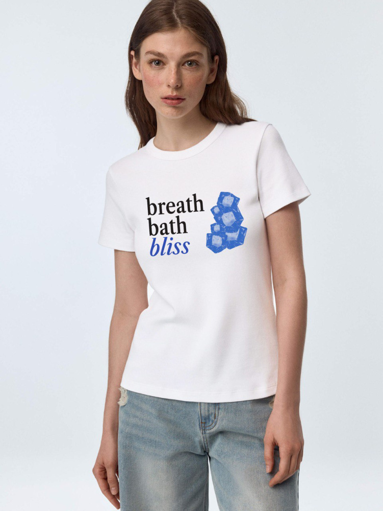Футболка "Breath Bath Bliss"