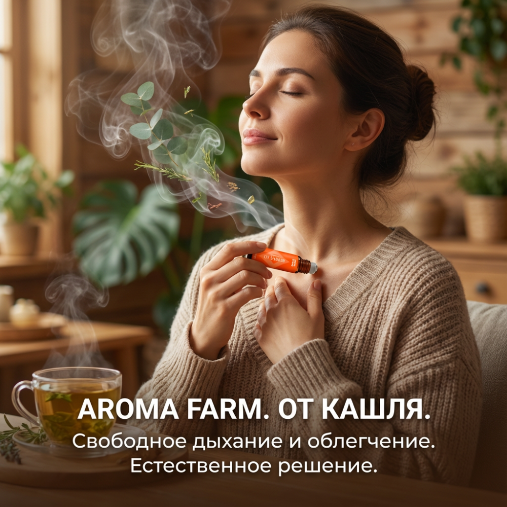 Аромароллер "От кашля", 10 мл 