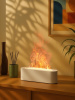 Ультразвуковой Увлажнитель KINSCOTER. С диффузором для ароматерапии RGB Fire Nightlight Cool Mist. Белый Ультразвуковой Увлажнитель KINSCOTER. С диффузором для ароматерапии RGB Fire Nightlight Cool Mist. Белый