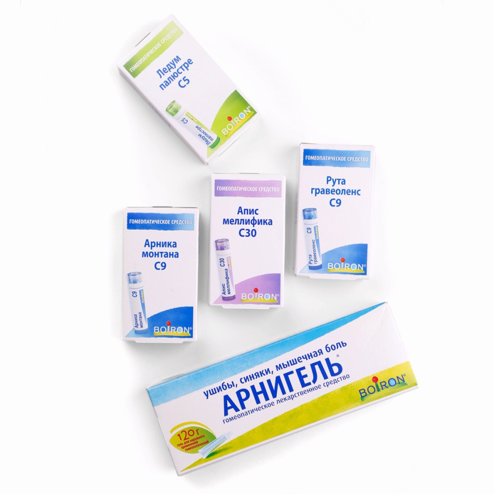 Аптечка Буарон "при гематомах, ушибах, растяжениях"