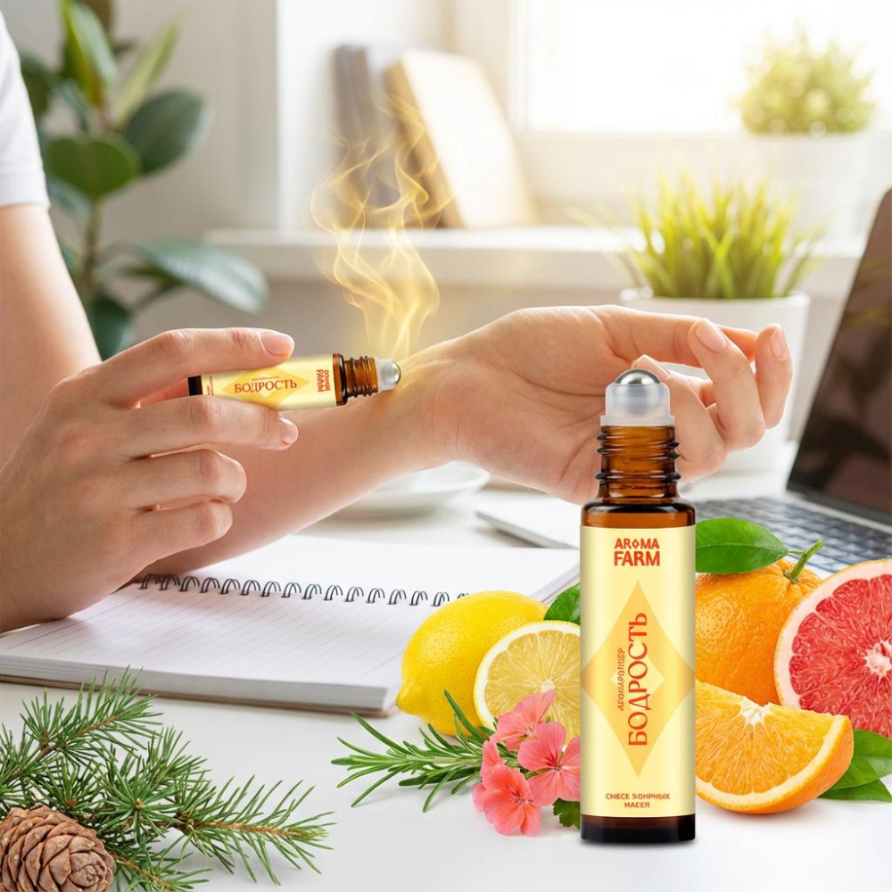 Аромароллер "Бодрость", 10 мл 
