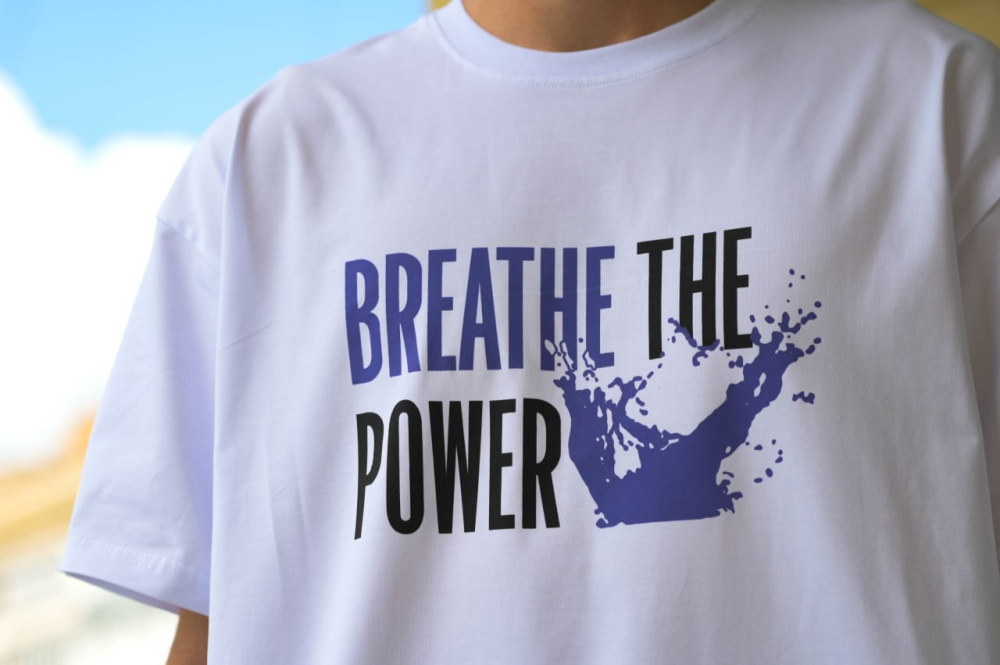 Футболка "Breath the Power"